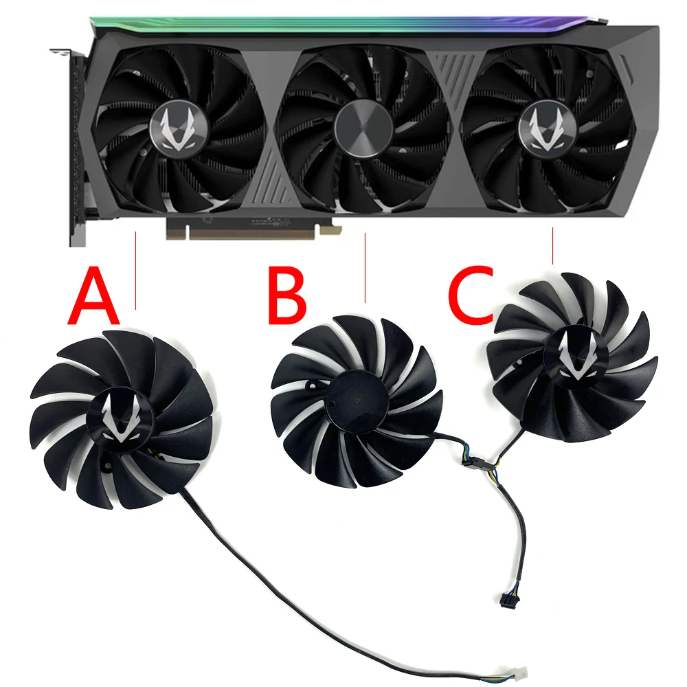 Cooling Fan 89MM 4PIN GA92S2U CF9015H12S RTX 3070 3080 Ti GPU FAN For Zotac RTX 3070 3080 Ti 3090 AMP Holo GPU Cooler Fans