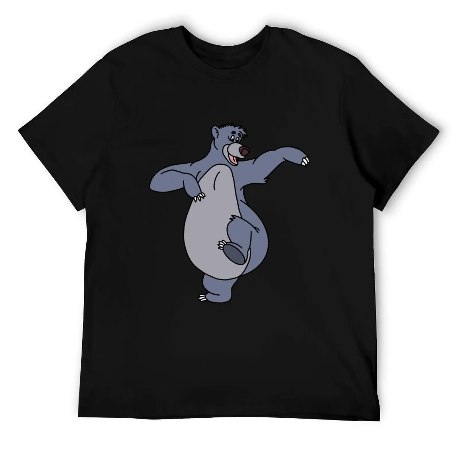 

Baloo - Baloo & Mowgli - The Jungle Book T-Shirt man t shirt graphic funny t shirts cotton T-Shirt