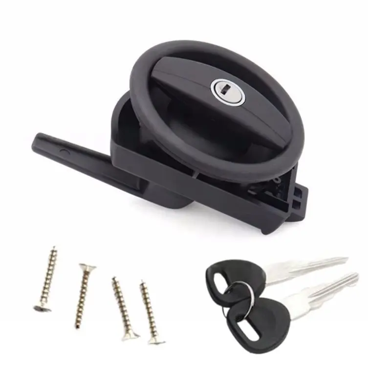 

Complete Door Lock Set Right Hand With Barrel And 2 Keys For Vecam Zadi Caravan Motorhome RV Camper Outdoor Accessories