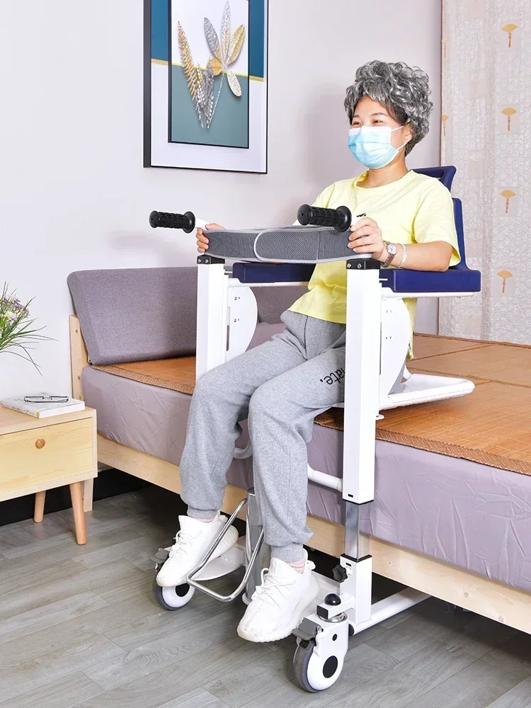 Multifunctional hydraulic lift shifter para  zed elder   lift transfer device disabled toilet chair