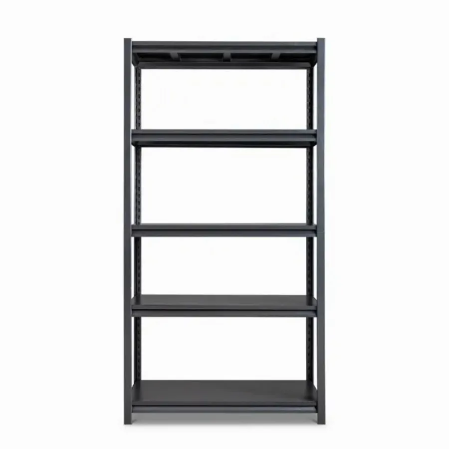 

72 H Adjustable Garage Shelves 5-Tier Heavy Duty Shelving Unit 2200LBS Wide Metal Utility Storage Organizer Racks for Warehouse