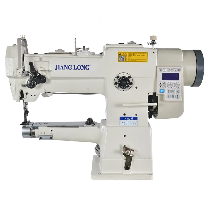 Lockstitch Direct Drive Single Needle Compound Feed Industrial Sewing Machine