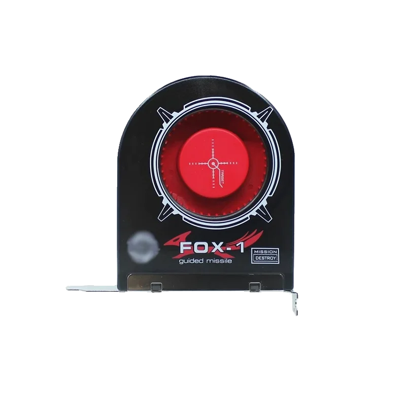 FOX-2 System Blower Computer Chassis Exhaust Cooling Fan PCI Slot Bit Fan Cooler Long Life Bearing Design High Air Flow