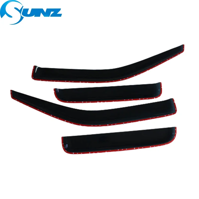 Side Window Vent Visor For Isuzu D-max Dmax 2007 2008 2009 2010 2011 Sun Rain Deflector Guard Awning Shelter Weathershields