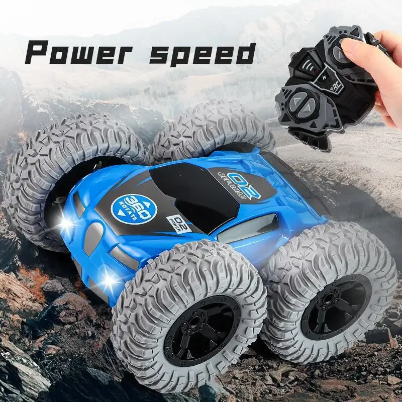 RC Stunt Car High-Speed Double-Sided Remote Control Flip Cars 2.4G Wireless Remote Control Machine Children's birthday Toy Gifts