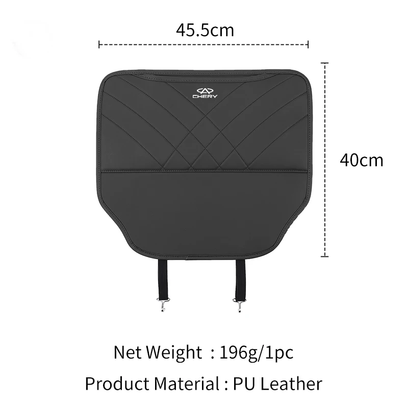 Universal Car Anti Kicks Pad Leather Protector Cover Waterproof Child Kick Mat For Chery Fulwin QQ Tiggo 3 5 7 4 PRO 8 Pro Max