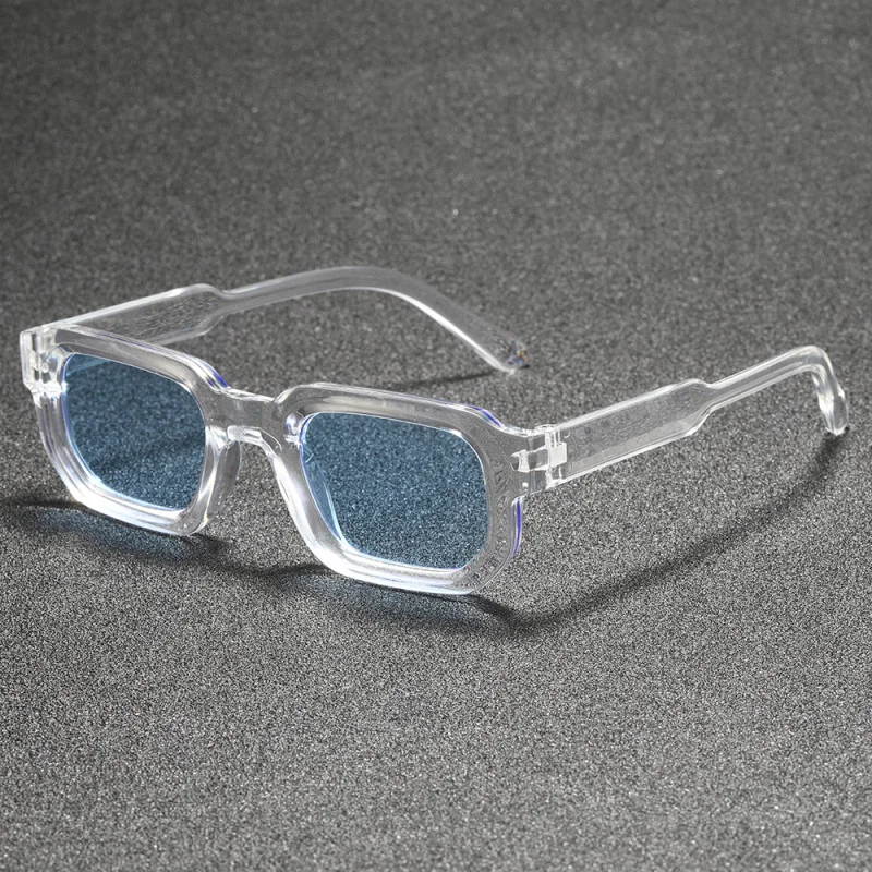 قطعة واحدة من النظارات الشمسية ذات الإطار الصغير، نظارات شمسية نسائية ضيقة وأنيقة، طراز جميل، لوحة ألوان الدوبامين