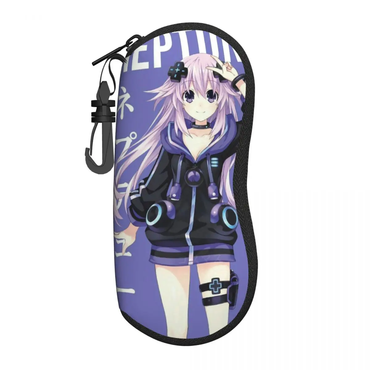 

Hatsune Miku Ultra-Light Soft Shell Glasses Case - Compact and Portable Eyewear Case for Travel, School, and Daily Use