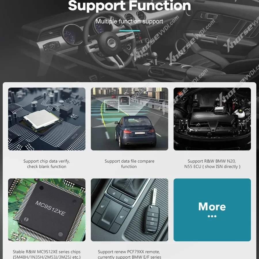 Xhorse VVDI PROG V5.3.2 Eeprom Programmer Online Update Reads and Writes Vehicle ECU Clones Keys