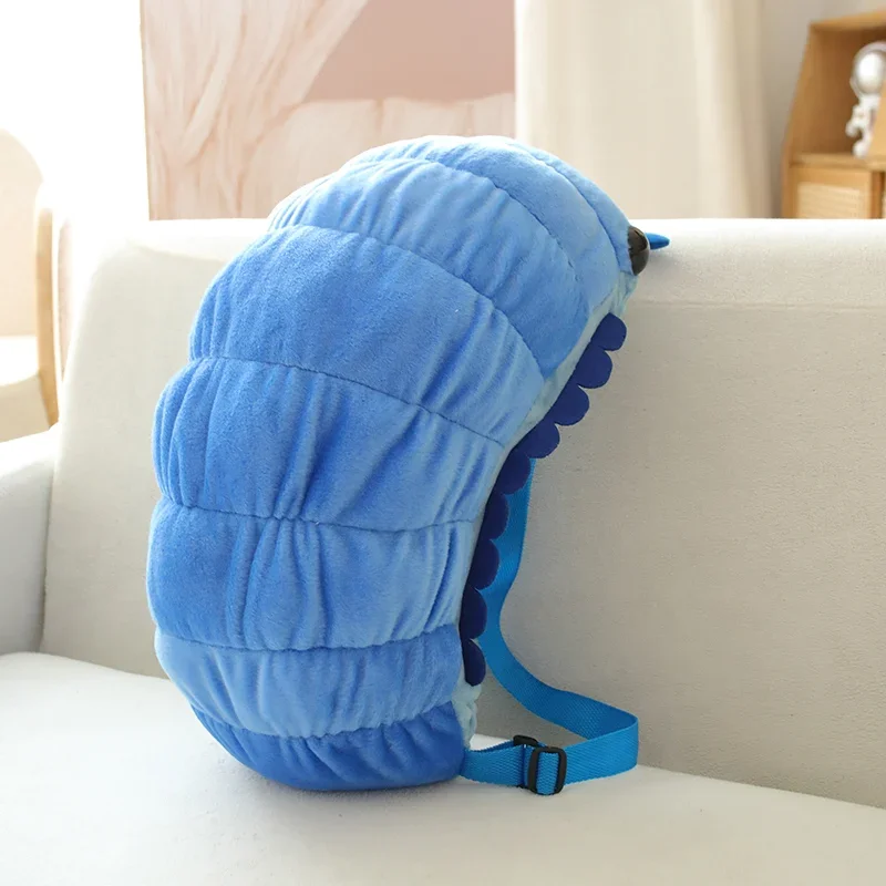 40cm Pill-bug Plush Backpack Cartoon Cute  Plush Toy Soft Stuffed Animal Shoulder Bag for Kids Girls Birthday Gifts