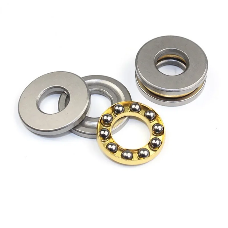 50pcs/100pcs F8-22M Axial metal Ball Thrust Bearings 8x22x7 mm miniature Plane thrust ball bearing 8*22*7mm