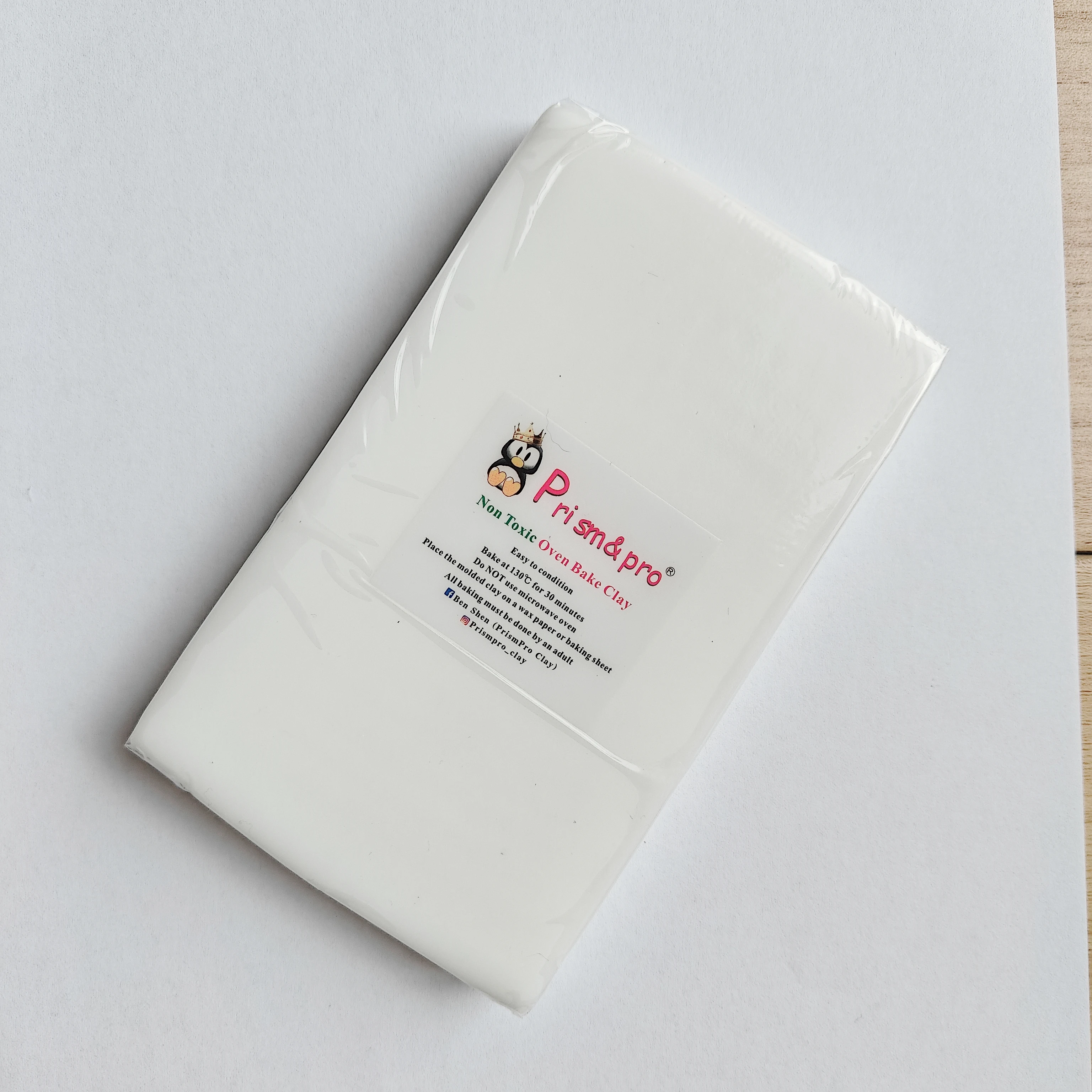 프리즘&프로 모델링 클레이 반투명 유연성 및 강도 클레이 230g 투명 반투명 폴리머 오븐 베이크 클레이