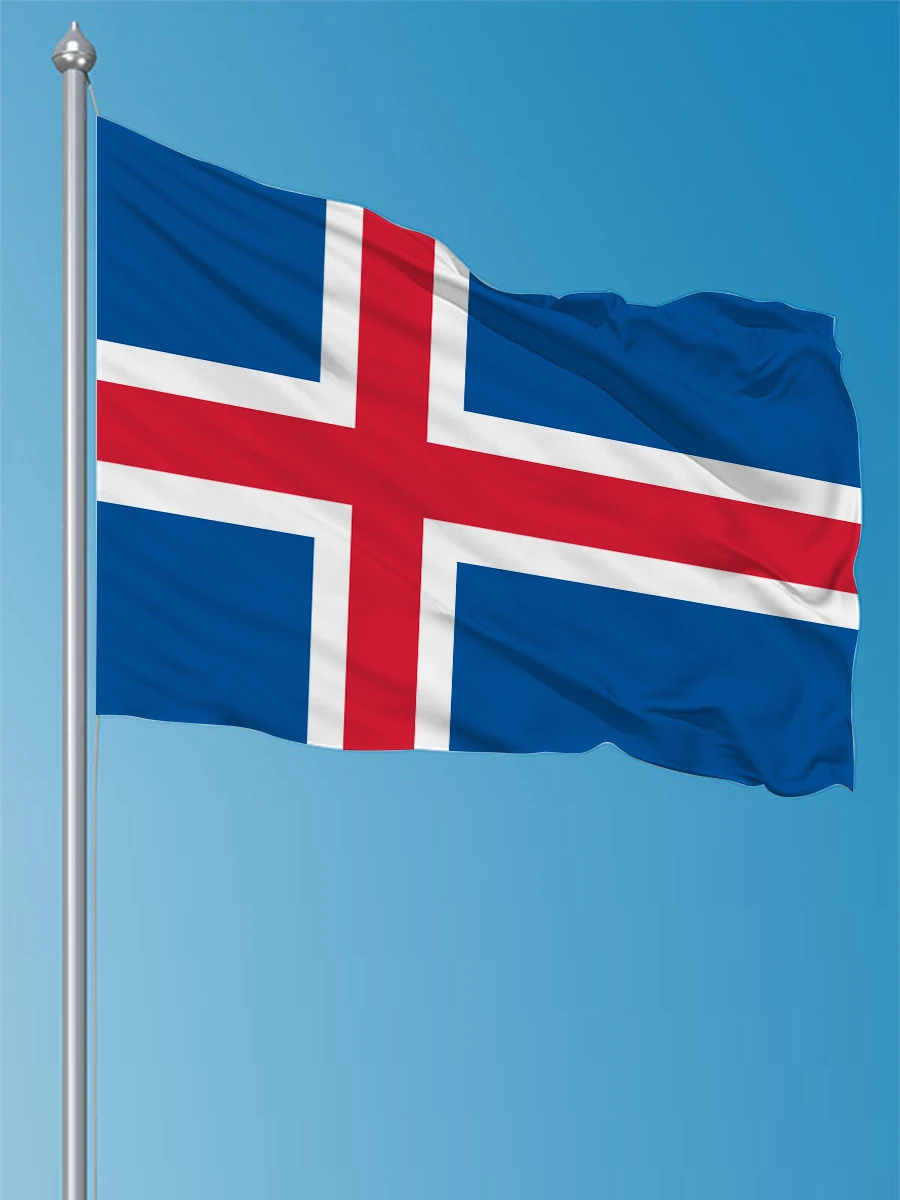 3X5Fts 90X150cm Iceland Flags Flag For Decoration