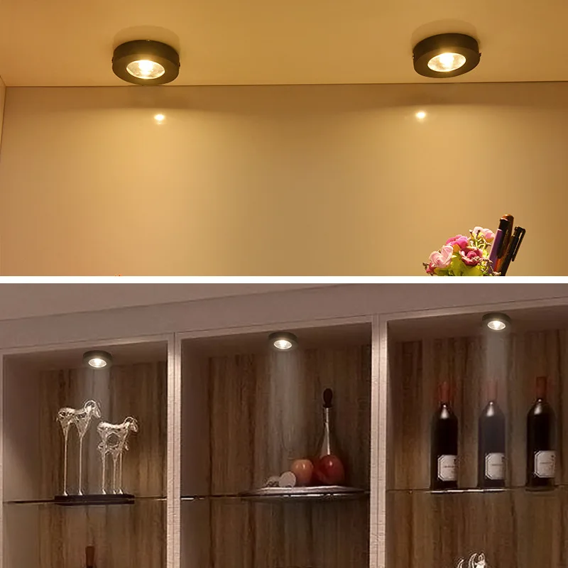 LED-Licht ultra dünne Decken leuchte oberflächen montierte Decken leuchte Wohnkultur Gang Bücherregal Schrank Down light unter Schrank Licht