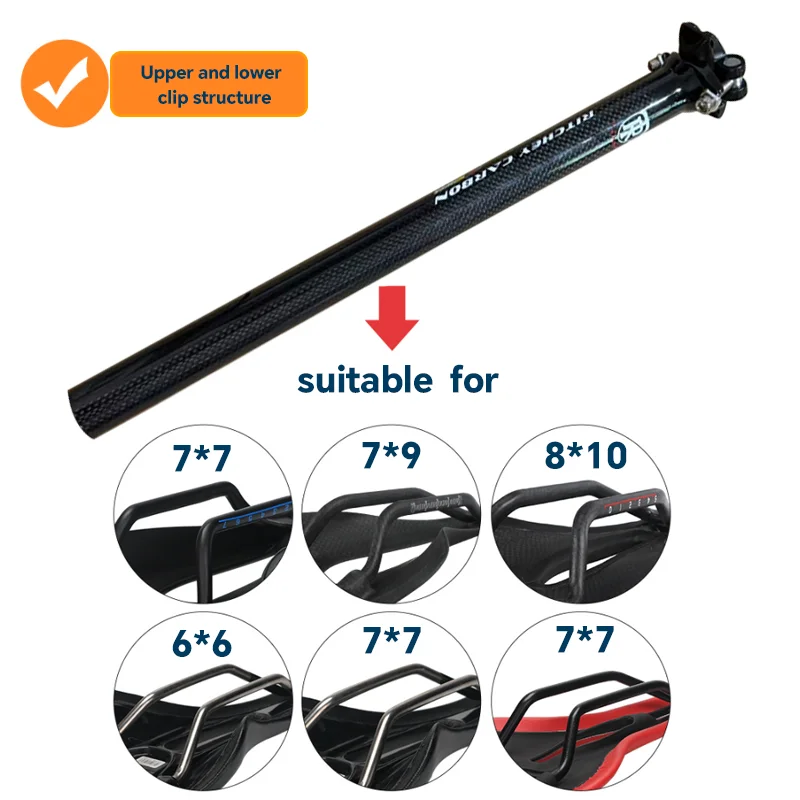 RITCHEY WCS Sattelstütze Carbon-Sattelstütze Fahrradsitzrohr 27,2 30,8 31,6* 350/400mm Fahrradsattelstütze – Detail 1