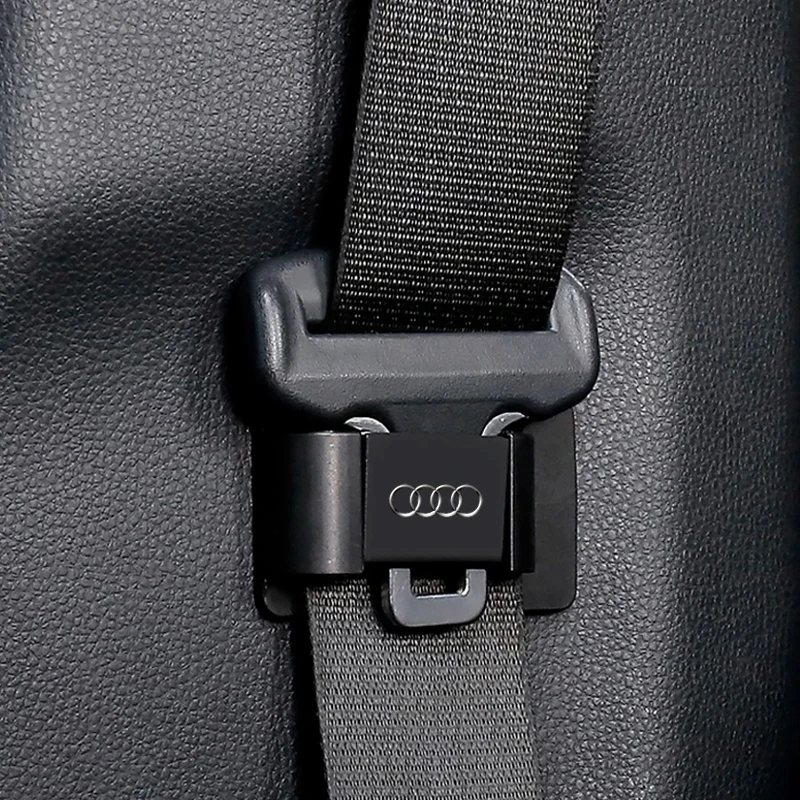 Car Seat Belt Stabilizer Anchor Clip Anti-Shak Accessories For Audi A1 A2 A3 A4 A5 A6 A7 A8 Q1 Q2 Q3 Q4 Q5 Q6 Q7 Q8 TT RS3 S5 B8