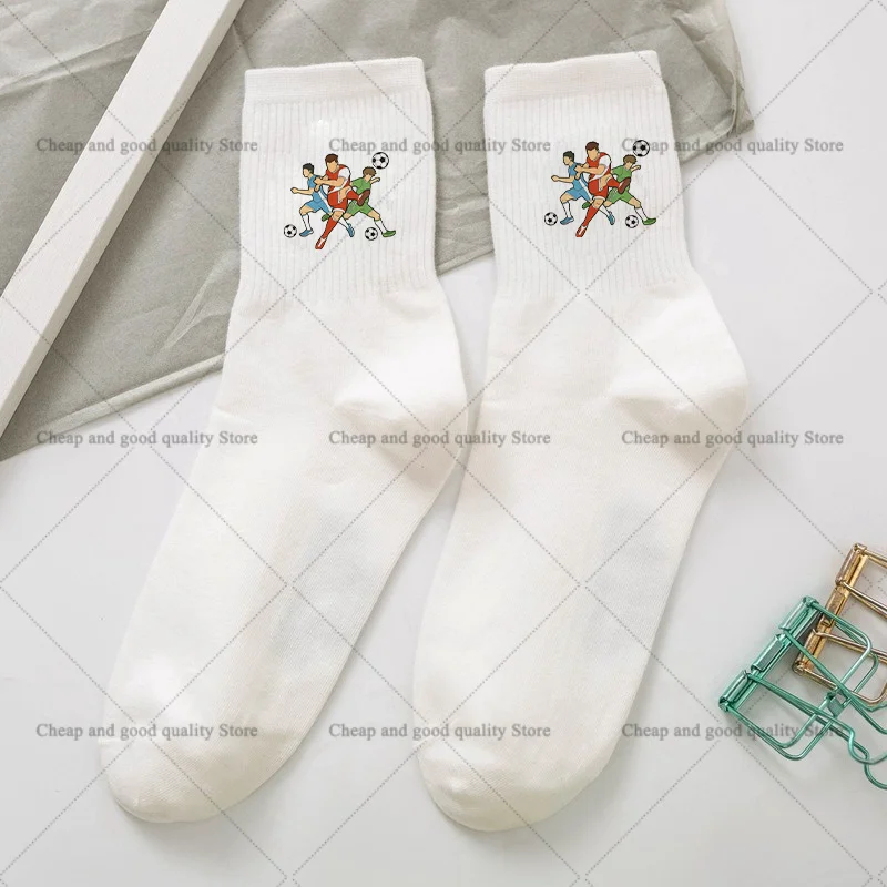 Cr7 Ronaldos Baumwollsocken für Damen und Herren, Niedliche Cartoon-Anime-Fußballsocken, Geburtstagsgeschenke