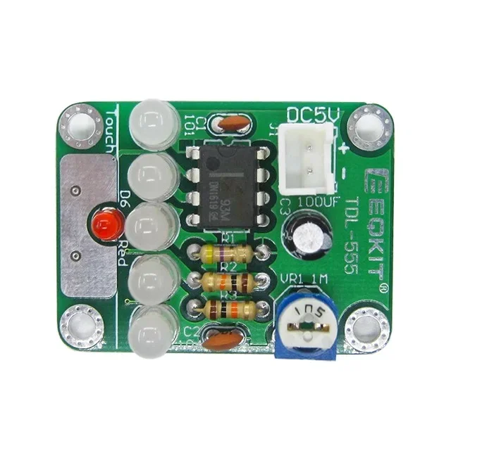 DIY Kit Touch LED Licht Kit Touch Delay Lampe elektronische Teile Produktion DC 5V einstellbar 3s bis 130s einstellbar