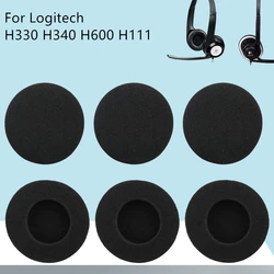 50mm Sponge Universal Ear Pads for Logitech H330 H340 H600 H111 Earmuffs Sennheiser PX100 PX200 Sponge Cover Earphone Earpads