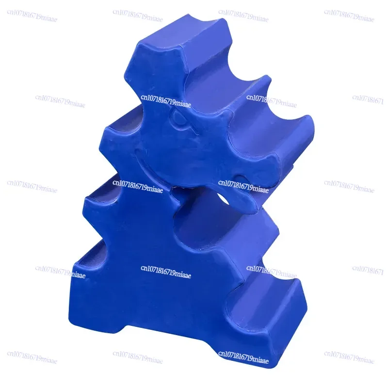 

Horse jumping pole Durable column Equestrian frame Compression harness Cross railing