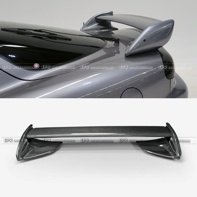 جناح سبويلر خلفي لمازدا RX7 FD FD3S كوكي - سلسلة 99 المواصفات 6/7، زخرفة هوائية خلفية خارجية، ترقية التصميم الرياضي