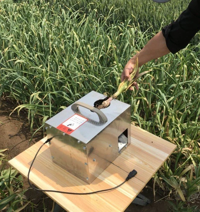 Multi-purpose garlic cutting machine  beard reducing machine Straw electric  beard shearing machine