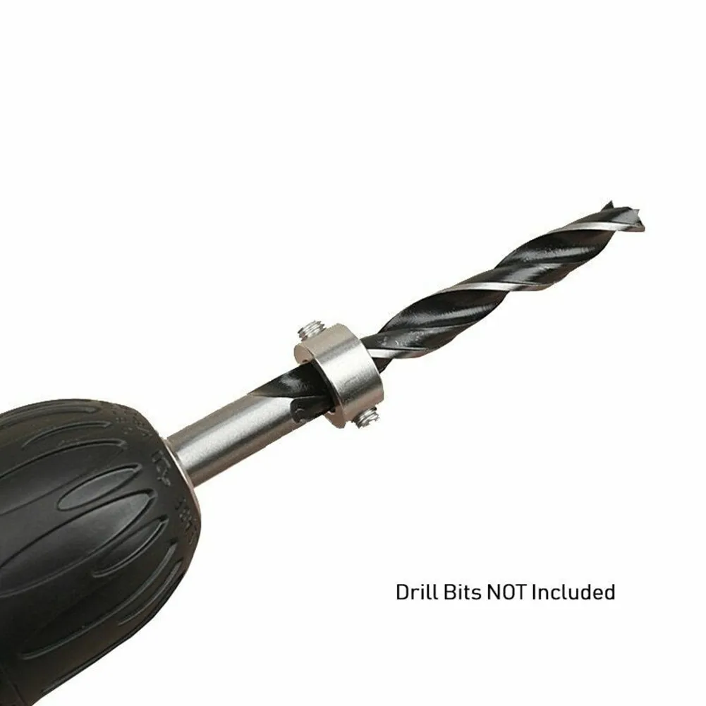 

Drill Locators Versatile Drill Locator Set 3mm 16mm Bit Depth Stopper Collars Essential Woodworking Accessories