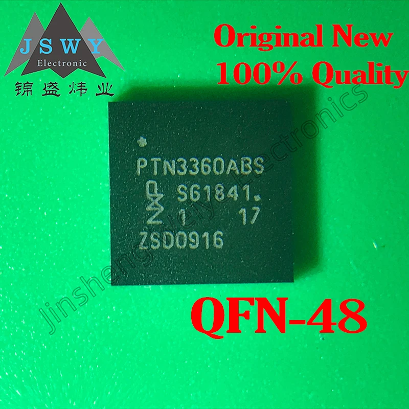 

(5/20 pieces) PTN3360ABS PTN3360 QFN-48 High-speed level switcher chip/new original/in stock/fast delivery/active components