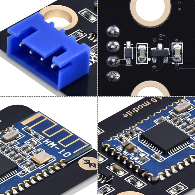 Módulo Bluetooth HM10 para Arduino, Compatible con bloques Lego Buletooth 4,0, bloque de construcción electrónico DIY con funda