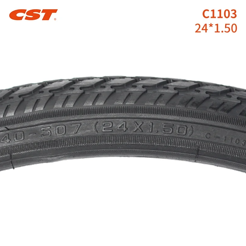 CST mountain bike tires 26x1.50 24 inches MTB Bicycle accessories 40-507 24*1.5  Antiskid and wear resistant bicycle tyre C1103