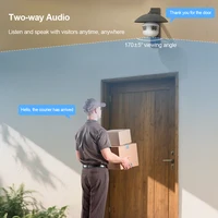 4MP WIFI E27 Bulb V380 Pro Security Camera Full Color Night Vision Two-Way Voice Wireless Auto Tracking Fisheye WiFi Camera 4