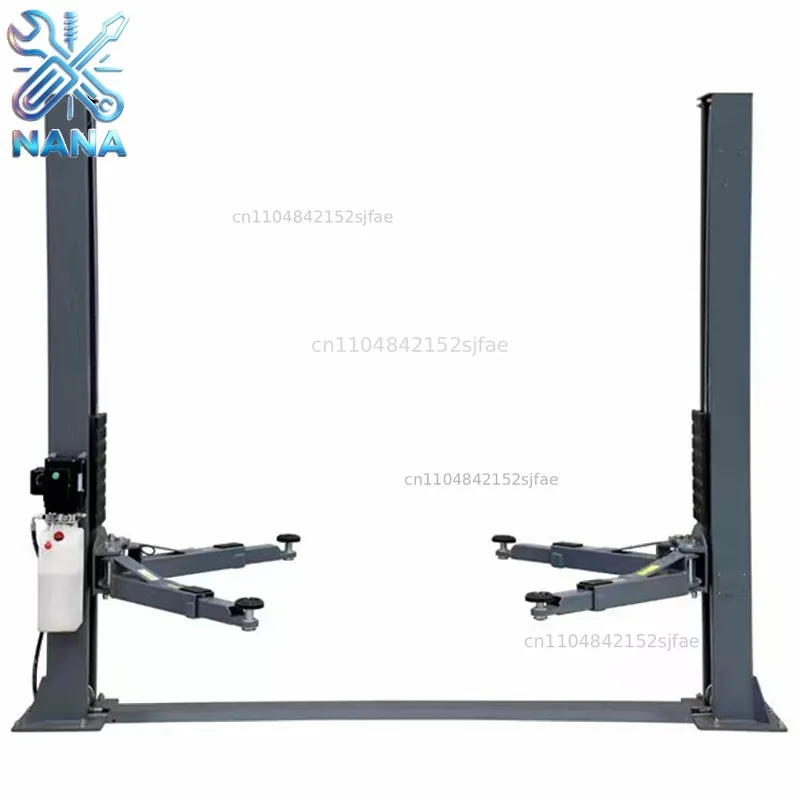 High performance lau 4 ton  2 column floor  jack hydraulic car with beam lift