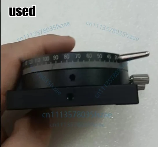 1pcs r-axis manual rotate platform hrsp60-l, table 60mm, mounting hole distance 50x50 Accessories