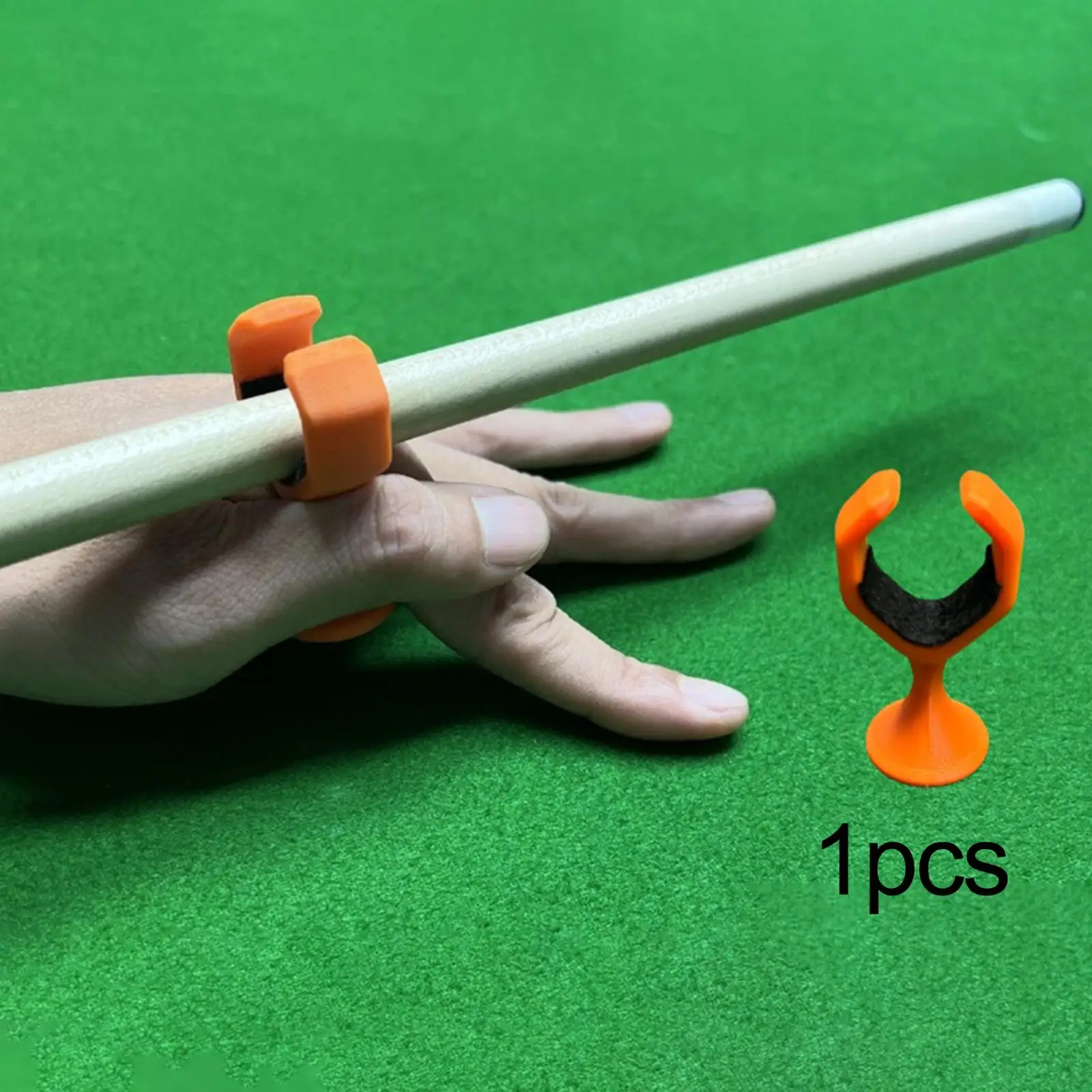 

Billiard Cue Hand Rest Stabilizer Easy to Use Assistant Tool for Pool Table Universal Pool Cue Holder for Competition Home