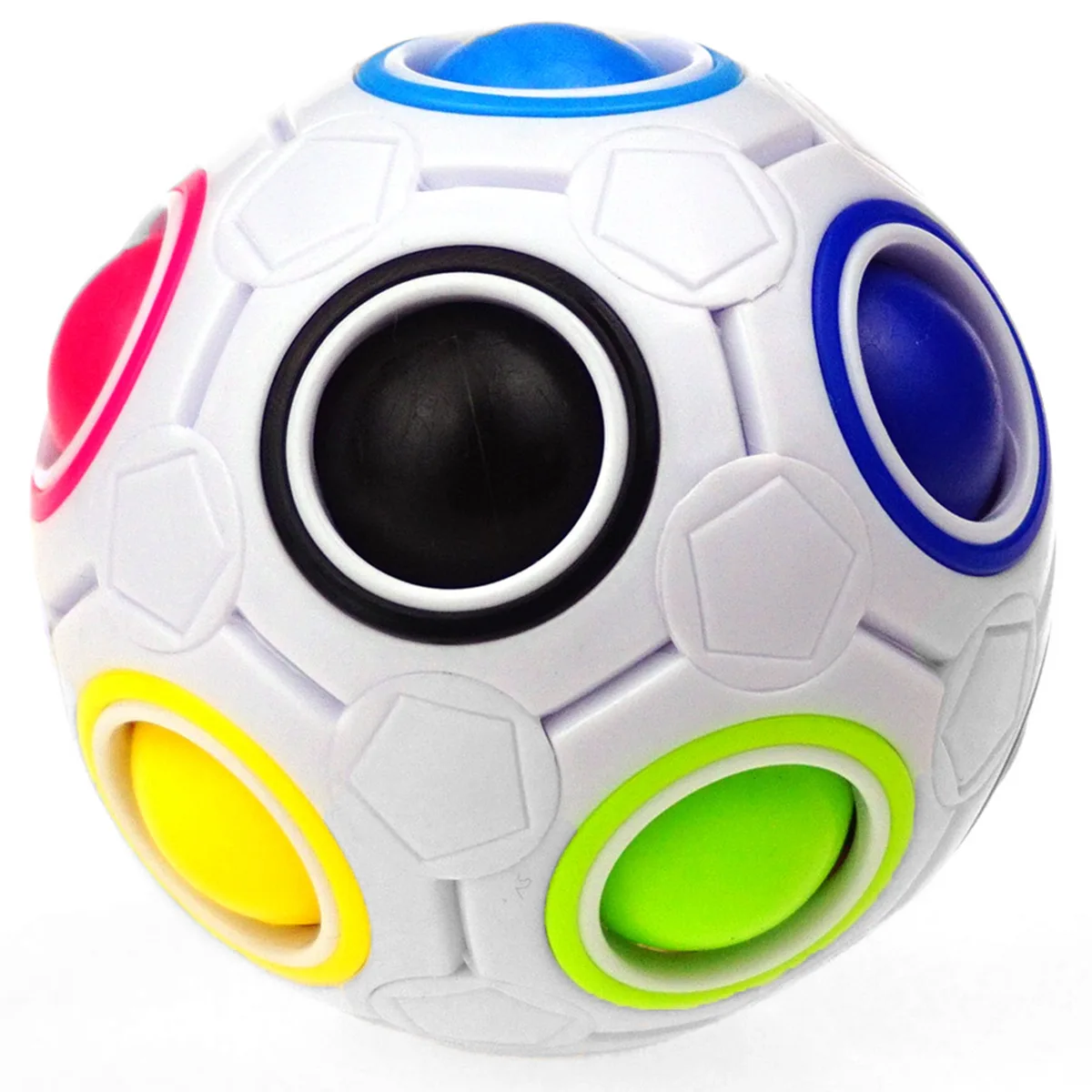 Magische Regenbogen ball würfel Alien Fußball kreative glatte Puzzle Kinder Stress abbau Spielzeug