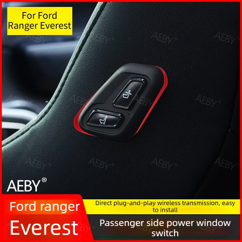 For Ford Ranger Everest 2022-2026 Boss key passenger seat control plug and play,key switch,Move keys forward and backward