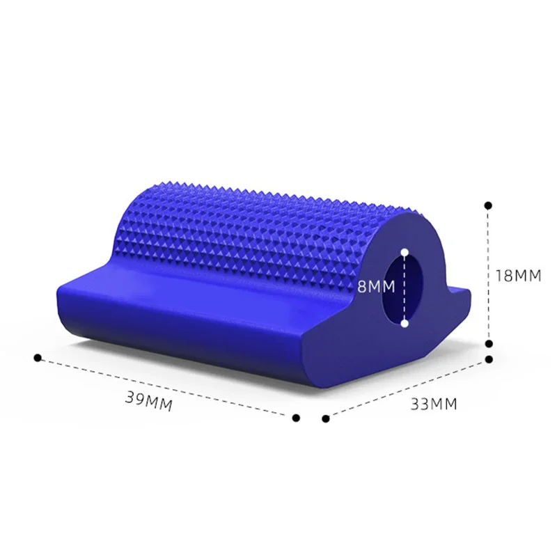 1 قطعة/2 قطعة العالمي معدات الدرجات النارية رافعة تحول دواسة وسادة للقدم غطاء مطاطي لياماها R1 R6 R7 MT09 لكاواساكي نينجا لهوندا #5