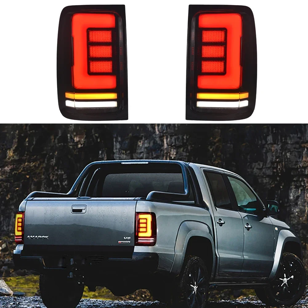 Auto Taillight Led Rear Tail Lights Turn Signal Light Brake Parking Lamp Driving Lamps For 2008-2022 VW Amarok V6 Accessories