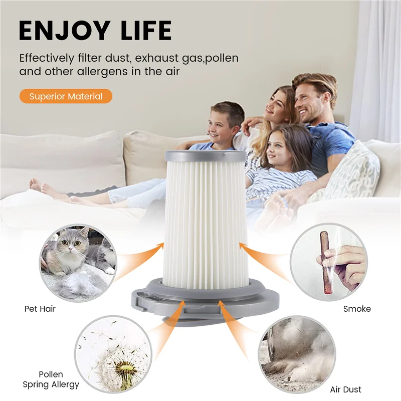 A83G-For Rowenta ZR009005 فلتر HEPA لقطع غيار المكنسة الكهربائية اللاسلكية X-Force Flex 8.60