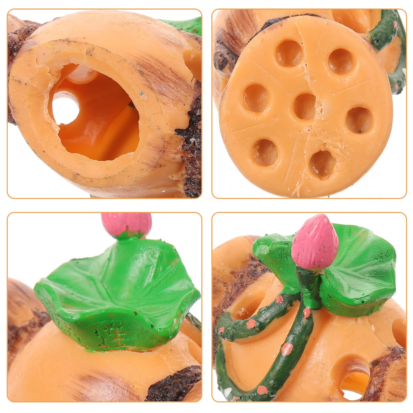 

Aquarium Lotus Root Artificial Plant Fish Tank Decoration Simulation Lotus Root Aquarium Landscape Natural Fish Tank Decor