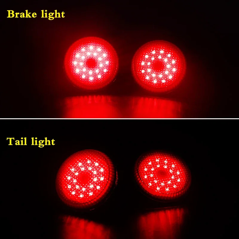 Red LED Car Rear Bumper Reflector Tail/Brake Lights For Toyota Scion iQ /Scion xB /Corolla, For Nissan Qashqai /Pathfinder /Juke