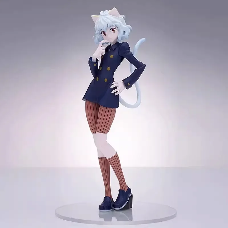 Bon sourire POP UP PARADE véritable HUNTER × HUNTER Anime Figure Nephelpito jouets d'action garçons filles cadeau de noël modèle à collectionner