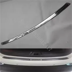 Car Accessories Stainless Steel Rear Bumper Protector Sill Trunk Guard Cover Trim For Nissan Qashqai J11 2016 2017 2018~2020