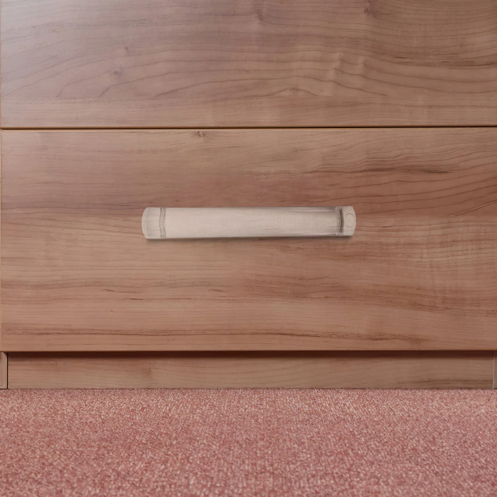 

Transparent Drawer Handle Cabinet Pulls Flat Invisible Acrylic Modern Furniture Hardware Door Strips Push Hidden