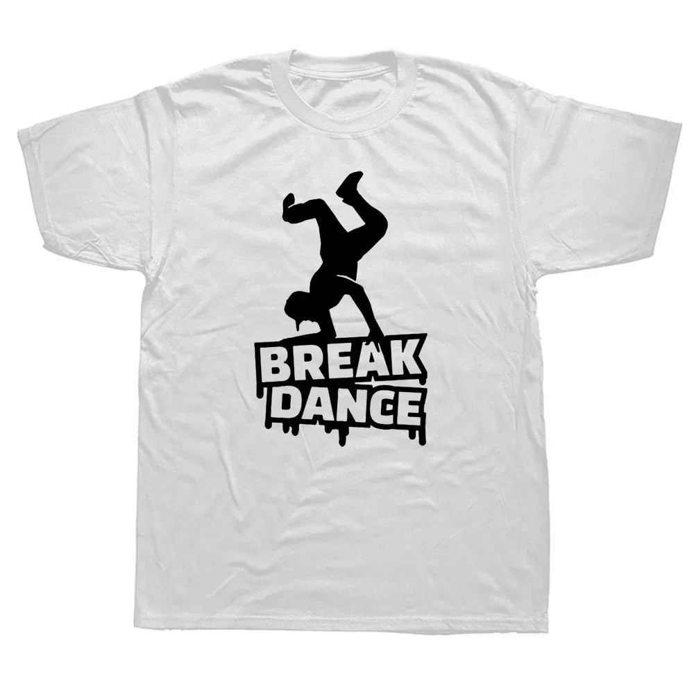 Harajuku Hip Hop Funny Break Dance Graphic T Shirts Streetwear Short Sleeve Breakdance Man T-shirt Loose Casual Women Clothing