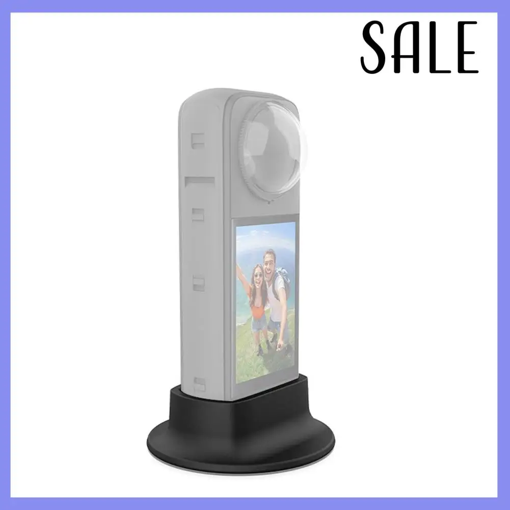 

Silicone Desktop Fixed Base For Insta360 X4 Camera Desktop Base Desk Stand Mount Base Holder Sports Camera Accessories CNIM Hot