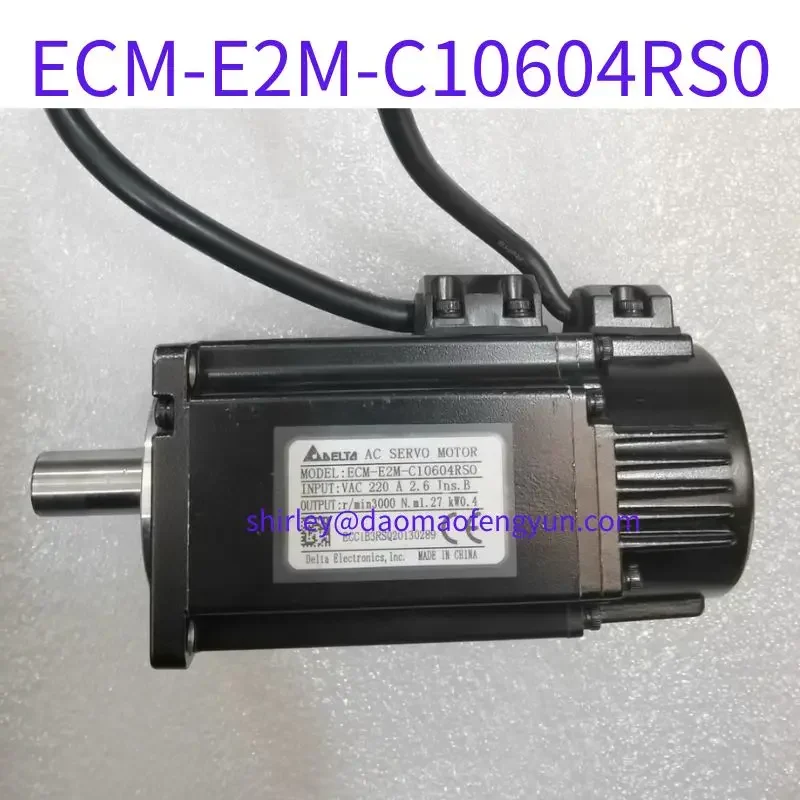 

Used Original ECM-E2M-C10604RS0 servo motor 400W Test OK