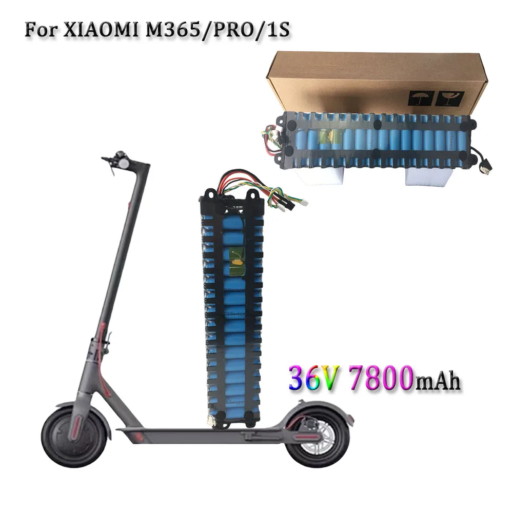 100% New Original 36V 7800mAH 10S3P 18650 Lithium ion Battery Pack For Special Battery Pack of Xiaomi M365/Pro/1S Scooter