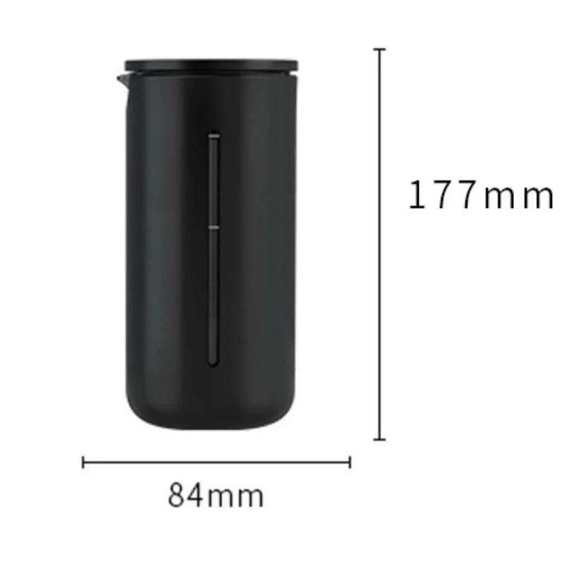 Household Heat-resistant French Press Hand-Pour Filter Coffee Pot Small Portable Coffee Press Filter Pot Tea Brewer