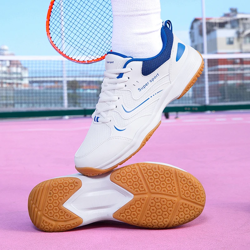 

Men's and Women's Volleyball Sports Shoes, Outdoor Fitness Training Badminton Shoes, Sizes 36-46, Professional Tennis Shoes